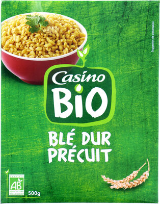 Blé dur précuit biologique