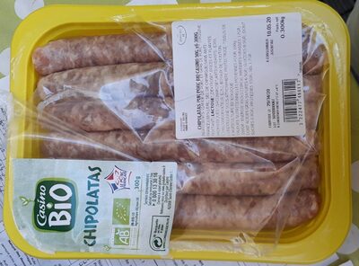 Chipolatas Pur Porc Bio