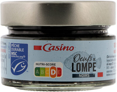 Oeufs de lompe noirs