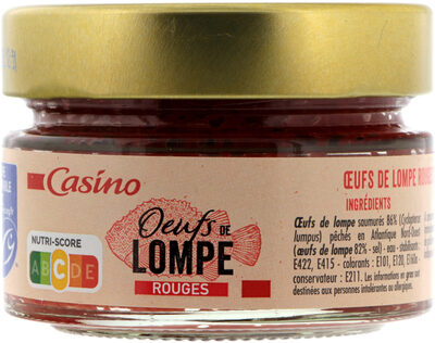 Oeufs de lompe rouges