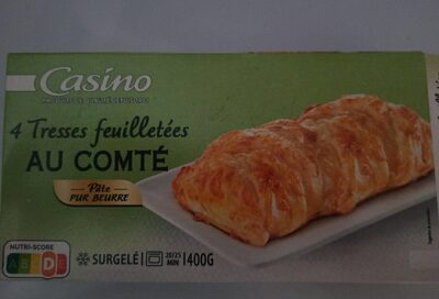 Tresse feuilletées au comté