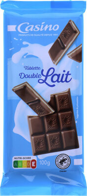 Chocolat au lait Fourré au lait