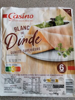 Blanc de Dinde 6 tranches