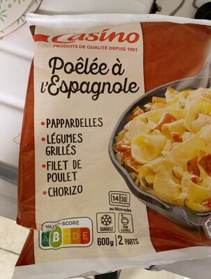 Poêlée a l’espagnole