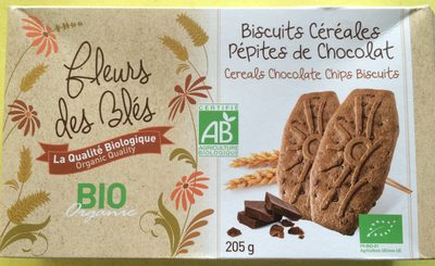 Biscuits céréales pépites de chocolat