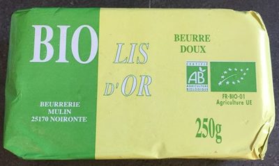 Beurre Doux - Lis d’Or 250 g