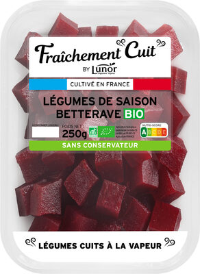 Légumes de saison BIO (betteraves cubes campagnards)