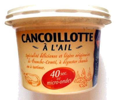 Cancoillotte à l'Ail (9 % MG)
