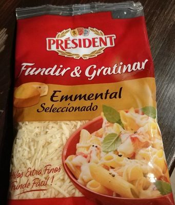 Queso emmental fundir y gratinar