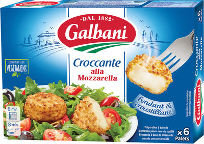 CROCCANTE ALLA MOZZARELLA GALBANI 150G X6 (6 paletsx25g)