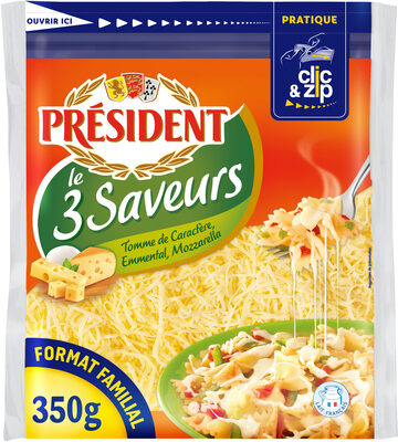 President rape le 3 saveurs 350g