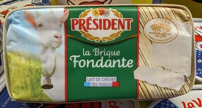 PRESIDENT BRIQUE FONDANTE CHEVRE 150g
