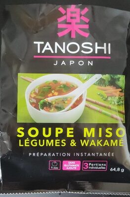 Soupe Miso légumes et wakamé
