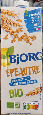 Epeautre sans sucres ajoutés - Bio