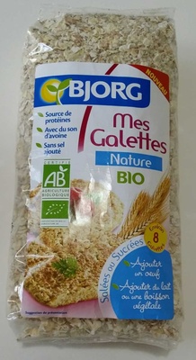 Mes Galettes Nature Bio