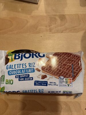 Galettes de Riz Chocolat au Lait