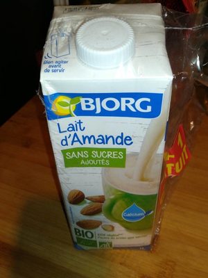 Lait d'amande Sans sucres ajoutés