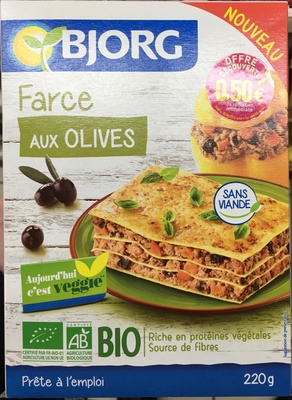 Farce aux olives