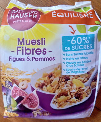 Muesli Fibres - Figues & Pommes