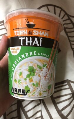Nouilles de riz thai coriandre et epices