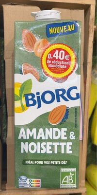 Lait de millet, Amande & noisette