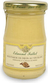 Moutarde de Dijon au vin blanc