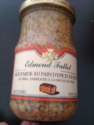 Moutarde au pain d'épices de Dijon