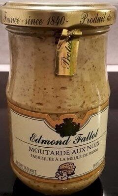 Moutarde aux Noix Fabriquée à la Meule de Pierre