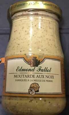 Senf: Moutarde De Dijon, Mit Périgord-walnüssen Aromatisiert