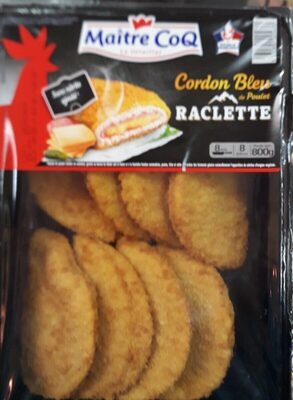 Cordon bleu de poulet raclette