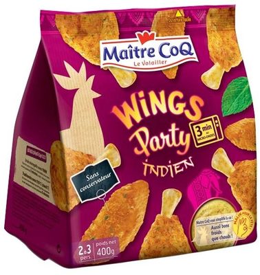 Wings party indien