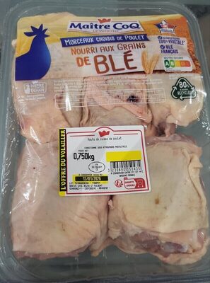 Haut cuisses de poulet blanc