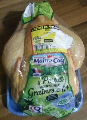 Le Poulet nourri aux graines de lin