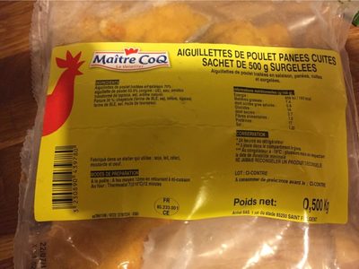 Aiguillettes de Poulet Panées