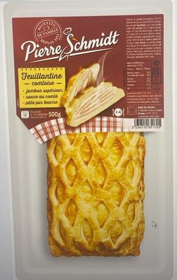 Feuilletté au fromage et jambon