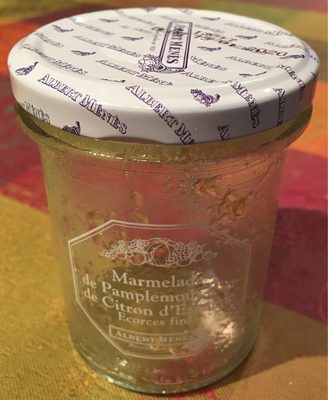 Marmelade de pamplemousse et de citron d’Espagne
