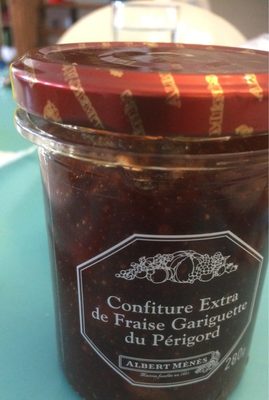 Confiture Extra de Fraise Gariguette du Périgord