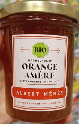 Marmelade d'Orange Amère BIO