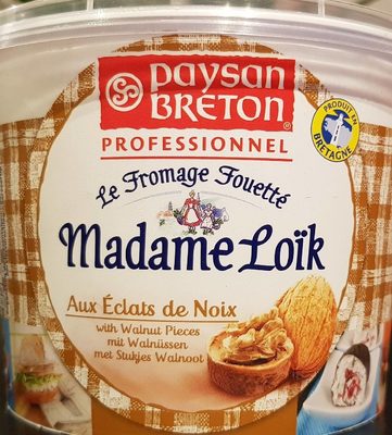 Fromage Fouetté Aux Noix Madame Loïk