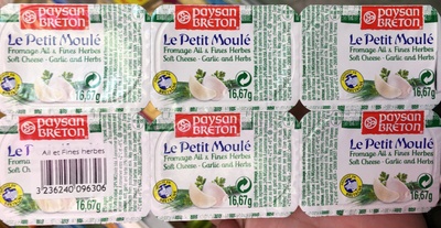 Le Petit Moulé Fromage Ail & Fines Herbes