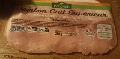 Jambon cuit supérieur