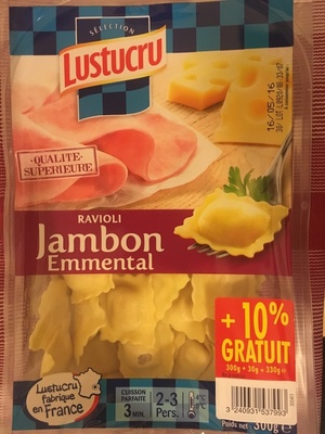 Ravioli Jambon Emmental