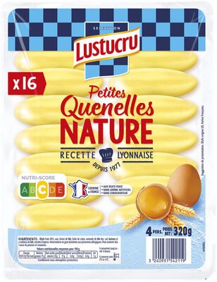 Lustucru petites quenelles nature 16x20g
