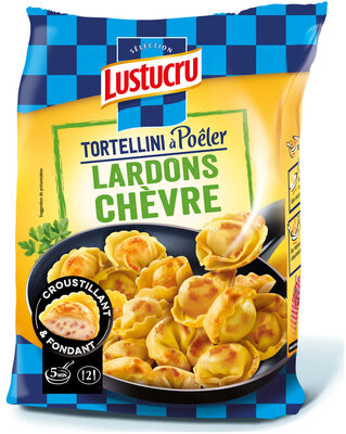 Lustucru tortellini a poeler lardons chevre 300g x6