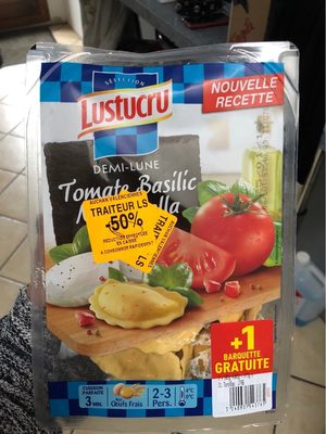 Demi lune Tomate Basilic Mozzarella