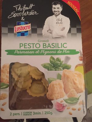 Girasoli pesto basilic parmesan et pignons de pin
