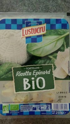Tortellini Ricotta Épinards Bio