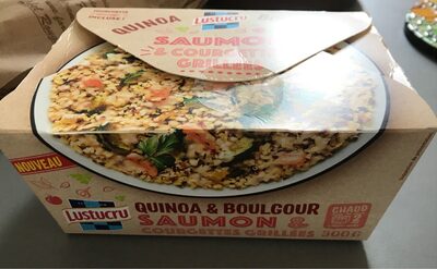 Quinoa & Boulgour Saumon & cougettes grillées