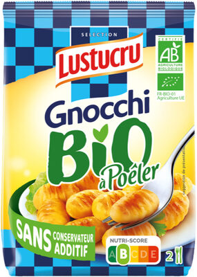 Lustucru gnocchi a poeler bio 280g x8