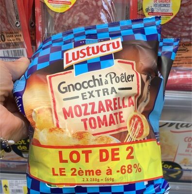Lot 2 gnocchi a poeler extra tomate mozzarella 2eme a 68%